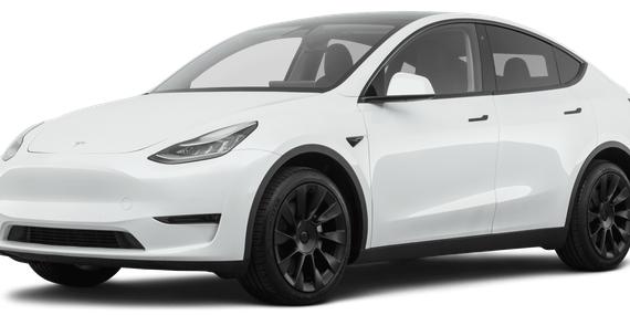 TESLA MODEL Y 2021 5YJYGDED2MF107110 image